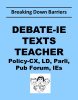 BDB Debate-IE Textbook Set